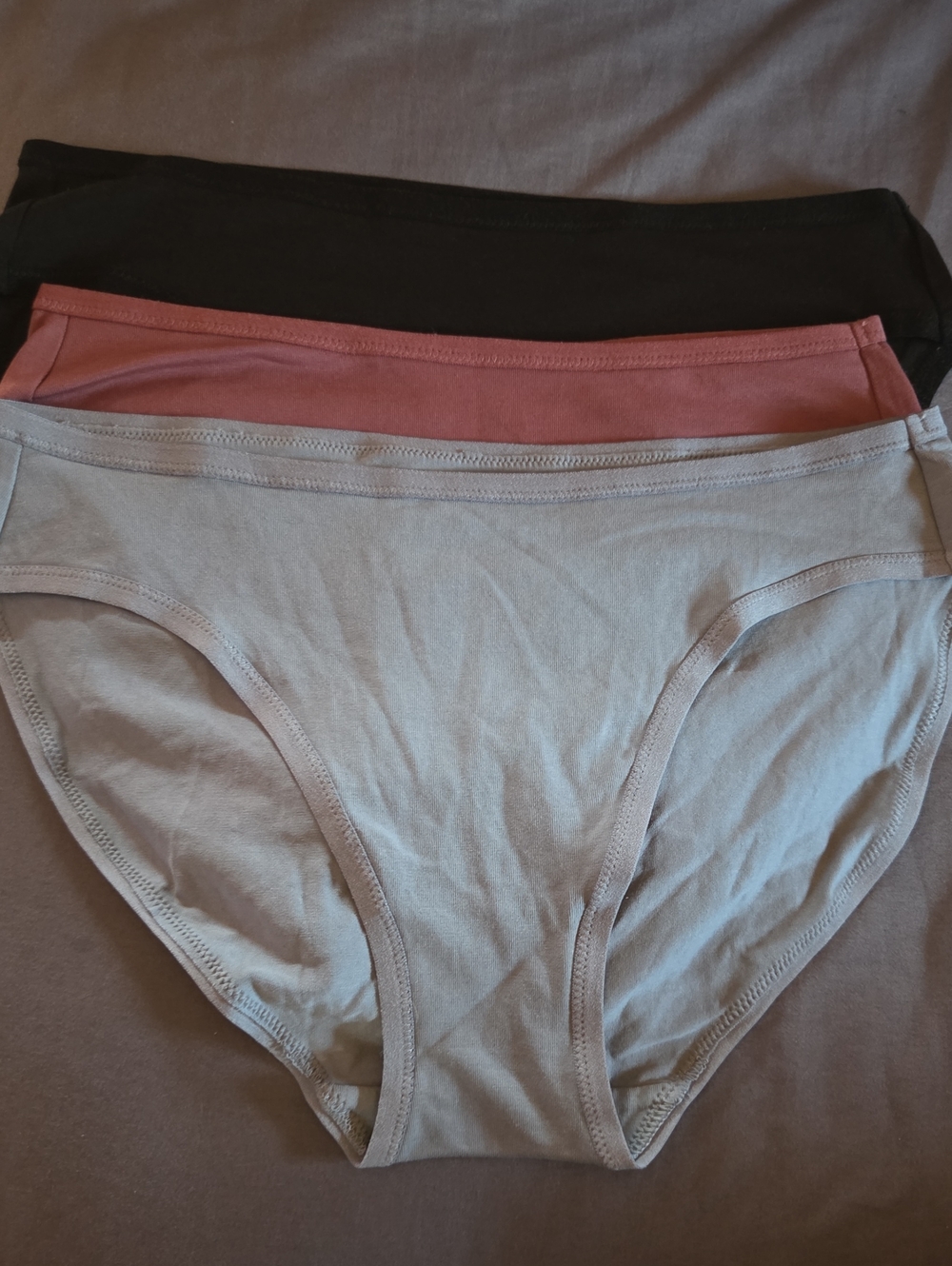 NWOT- Pact Organic-  3-Pack Cotton Briefs